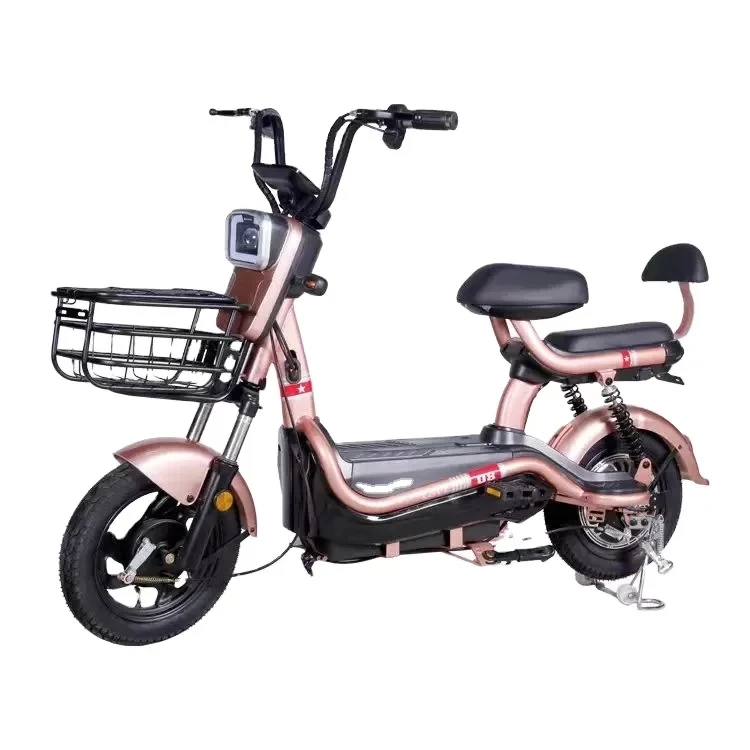 2024 New Fashion And Lightweight 350w 48v City China Factory Ladies E Bike Electric Bike Bicycle