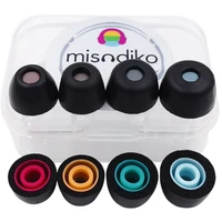 Misodiko FT4S Auriculares de espuma viscoelástica mejorados Reemplazo de almohadillas para Sony WF- 1000XM5/ C510/ C710N, LinkBuds S/ INZONE Buds