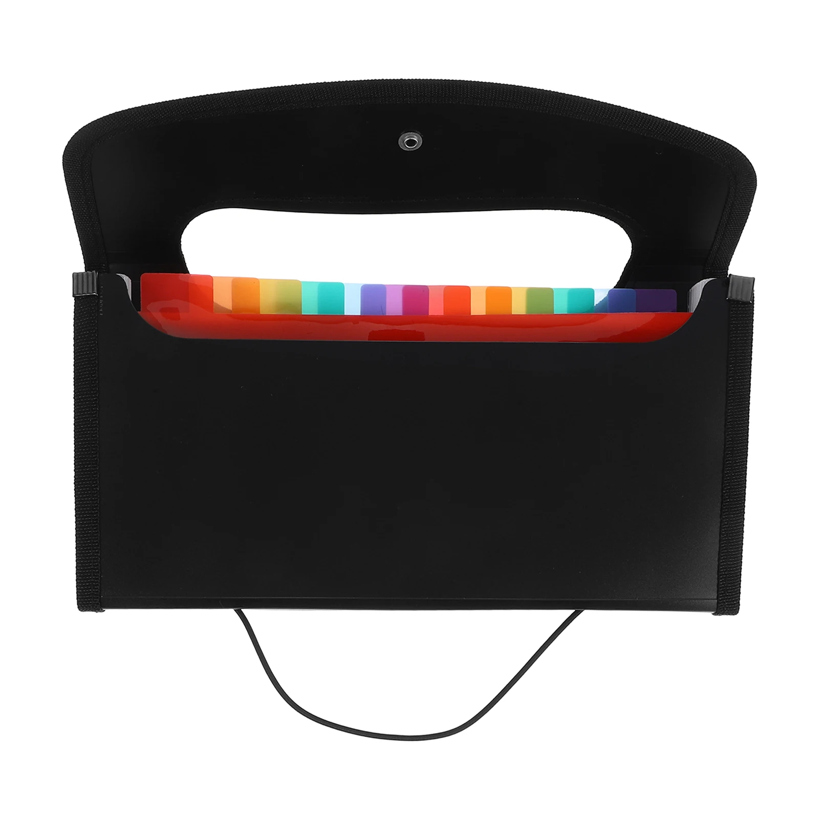 

1pcs Receipt Organizer File Plastic Expandable Document Folder Ticket Holder Business Accordion Folder Storage Bag For Office