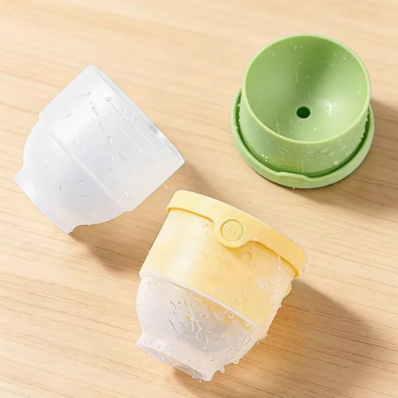 Large Round Ice Ball Making Mold - Great for Whiskey, Cocktails and Home Use - Easy Release Reusable Ice Mold for Chilled Drinks
