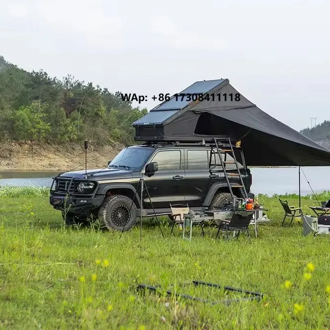 

Xscamper Custom Aluminum Hard Shell Car Roof Top Tent Outdoor Folding Camping Truck Rooftop Tent for SUV