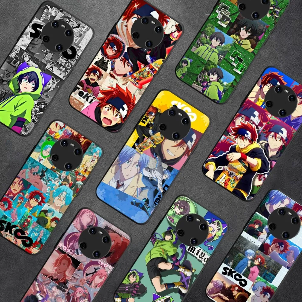 Anime SK8 the Infinity Phone Case For Huawei Y9 6 7 5 Prime Enjoy 7s 7 8 plus 7a 9e 9plus 8E Lite Psmart Shell