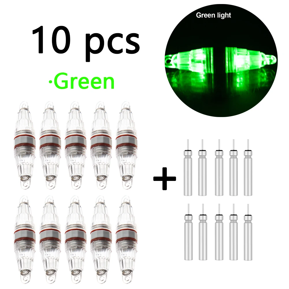 Luz LED de pesca intermitente doble cabezal impermeable - imagen 4