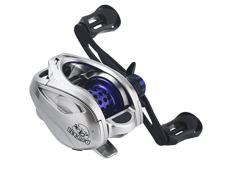 WOEN High-speed ratio 7.3:1 Light weight Baitcasting reel LF150 Luya Small things Fishing wheel 8KG braking force