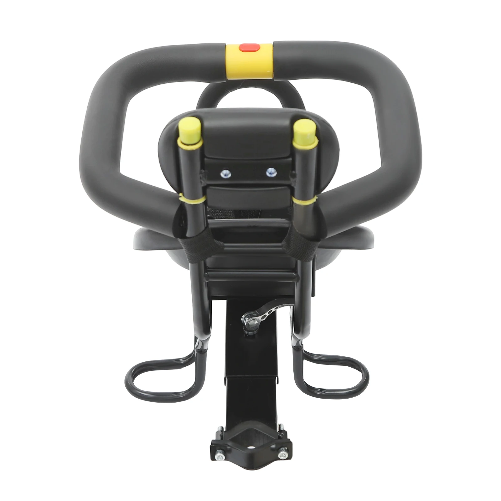 

Регулируемое детское сиденье, черные велосипедные сиденья, совместимые с горными велосипедами, применимые для детей от 1 до 6 лет