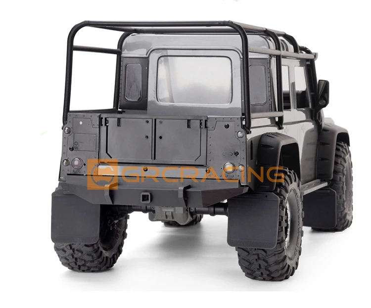1/10 Rc Auto Trx-4 Defender Terreinwagen Achterwiel Cover Bodemplaat Achtercompartiment Truck Onderdelen G156d