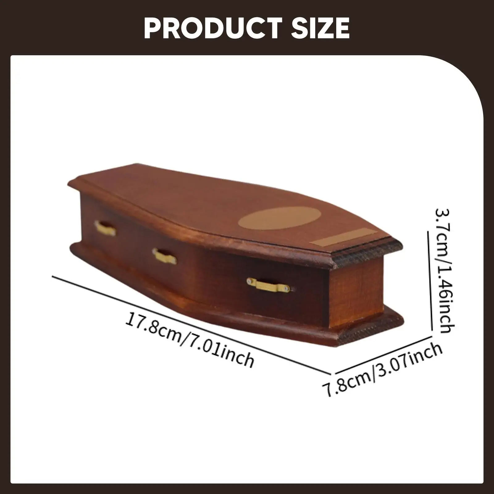 Miniatur-Schatulle im Maßstab 1:12, Ornament-Display-Stück, Mini-DIY-Mikroszene, DIY-Einrichtungen, Holzschatulle, Puppenhaus-Einrichtung