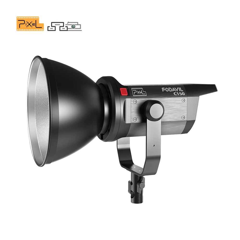 Imagem -02 - Pixel 160w C150 Cob Led Video Light Fotografia de Estúdio Luzes de Preenchimento 5600k Bi-color Iluminação Contínua Youtube Fotografia Tiktok