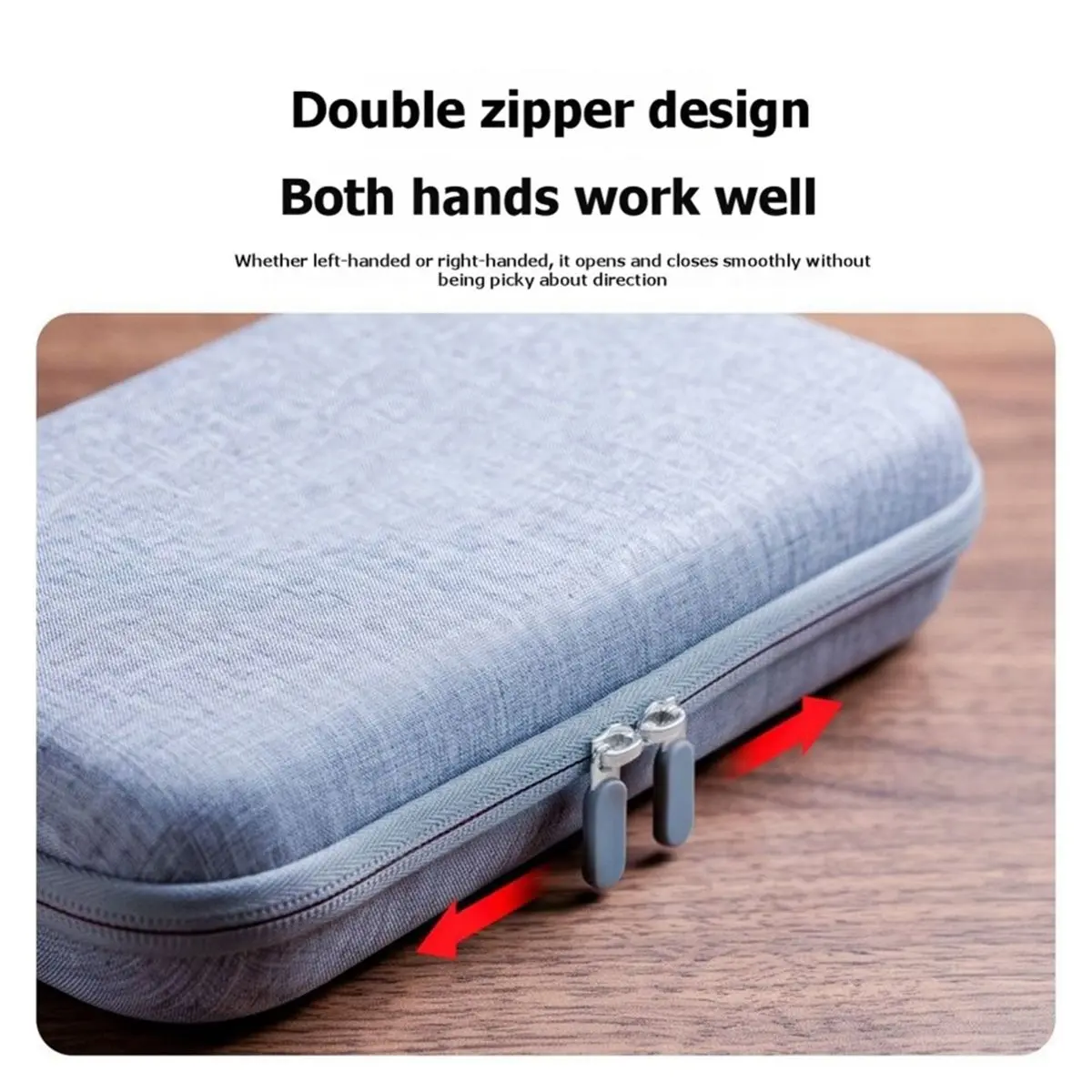 Carrying Case for X6 Splash-Resistant Travel Carry Bag with Wrist Strap Holds Cage & Selfie Stick for X6