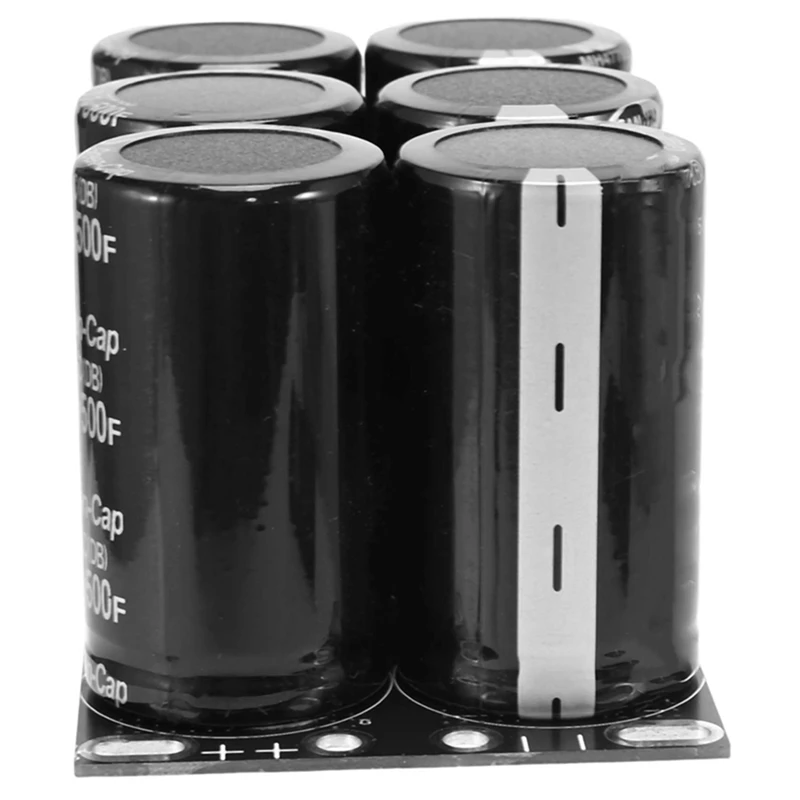 Condensador Farad con placa protectora, 2,7 V, 500F