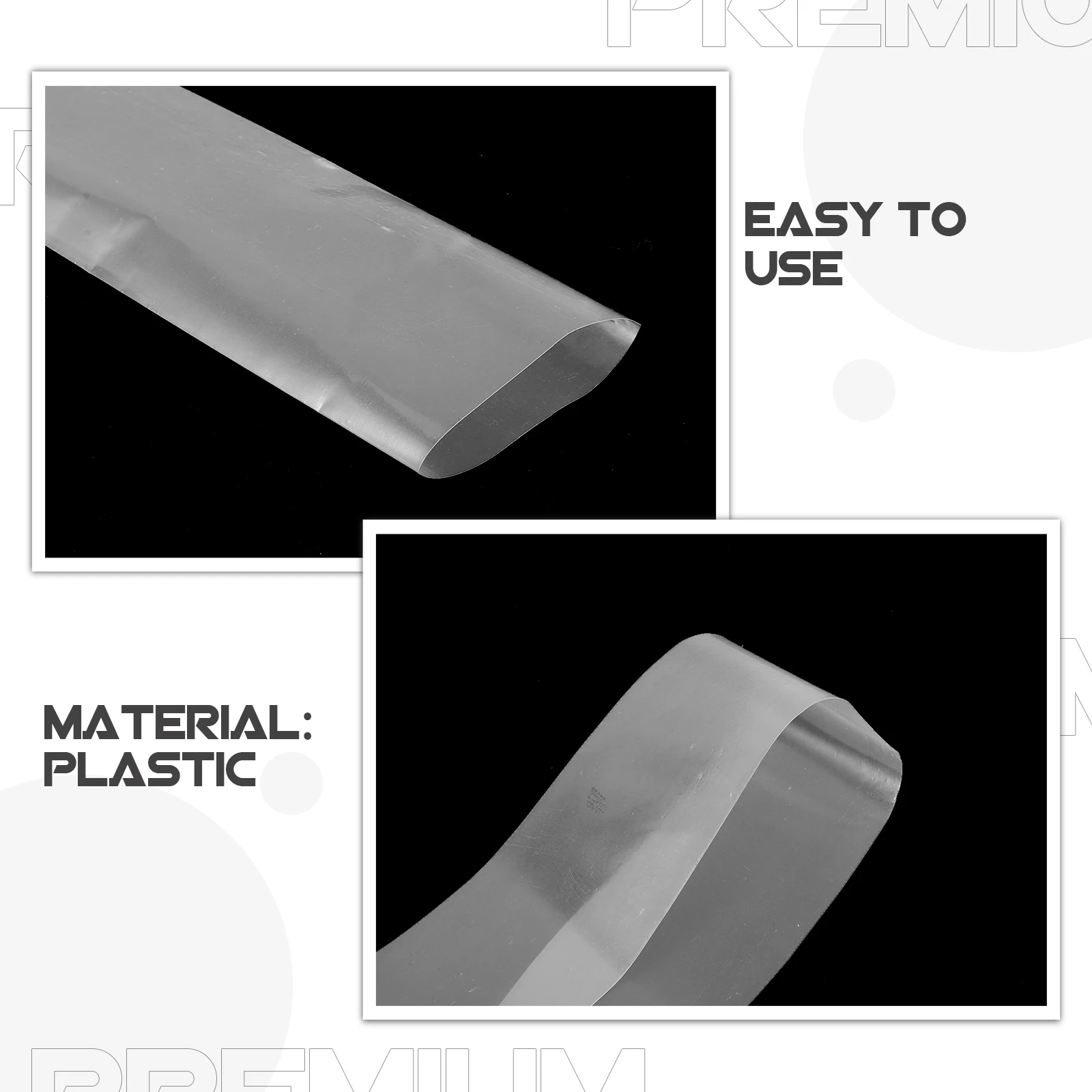 

10 pcs Vertical Storage Bag Bamboo Bag Plastic Flute Case Multipurpose Simple Design Convenient Safe Protection