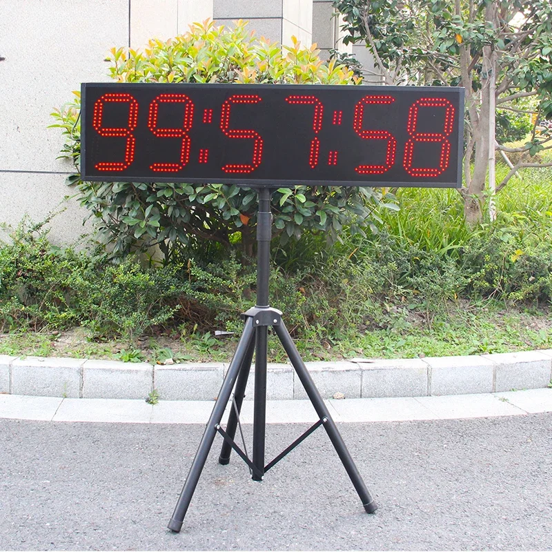 Marathon-Lauftimer, Infrarot-Timer, Sportzeit, Rennzeit, sprachaktivierte Timer