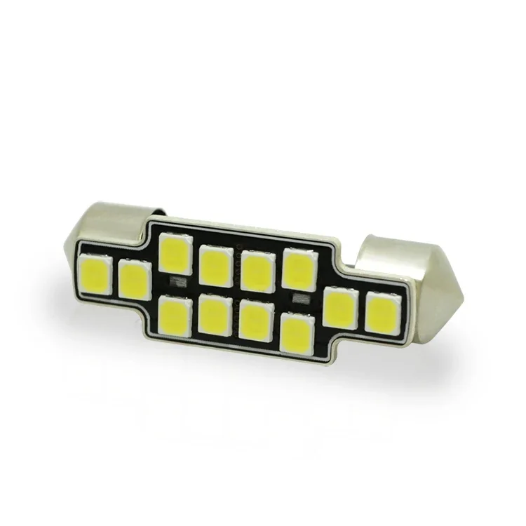 Factory Super Canbus W5W Error Free  Festoon 2835 Smd T10 Bulbs LED F36 39 41 28 31 mm Auto Led Bulb Canbus LED Car Light
