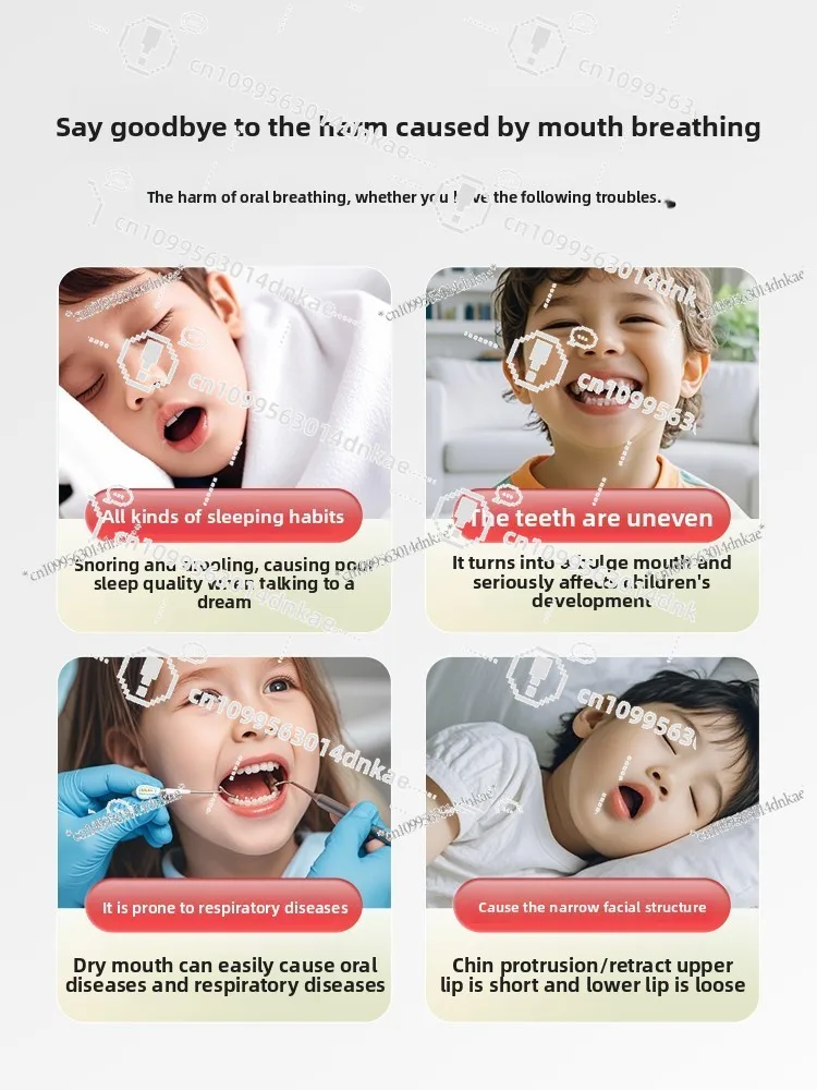 

Oral Breathing Correction Lip Muscle Trainer Children Mouth Convex Closure Sleeping Vestibular Shield Adenoid Hypertrophy Facial