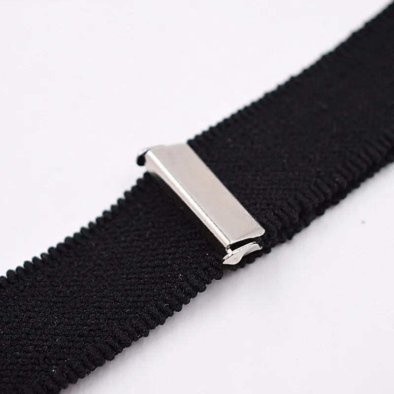 Clip antiarrugas para camisa, abrazadera de bloqueo uniforme ajustable en forma de Y, liguero antideslizante, Clip de Metal, diseño versátil para todos los género