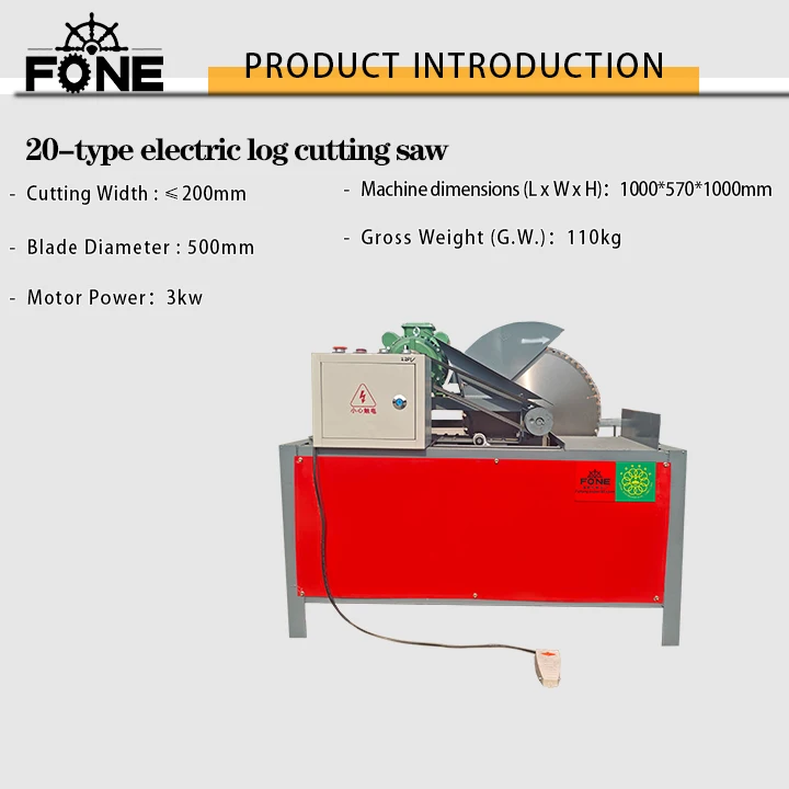 FN High Quality Size Customizable Round Wood Cutting Forestry Machinery Machine