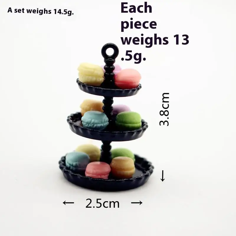 ถาดเค้กจิ๋วสำหรับบ้านตุ๊กตา 1 ชิ้น แบบจำลองแท่นวางเค้กจิ๋ว ของตกแต่งฉาก ของเล่น อุปกรณ์เสริมบ้านตุ๊กตา