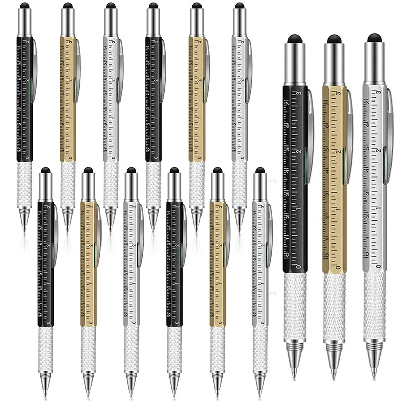 

90Pcs Multi Function Ballpoint Pen. Screwdriver, Tool, Caliper, Level, Scale, Ballpoint Pen, Capacitance