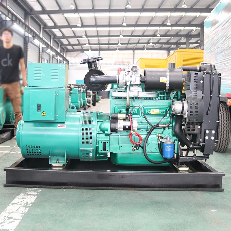 30kW 50kW 80kW 100kW Silent Diesel Generator Set 3 Phase Dynamo Genset for Industrial Home Hospital Hotel Backup Power Machine