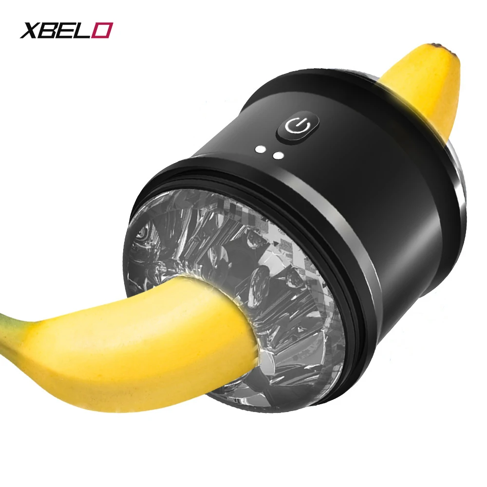 Automatic Masturbation Cup For Men Soft Silicone Vibrating Toy_voghion.com