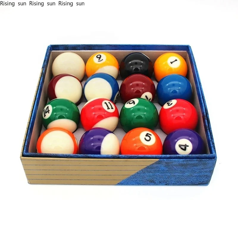 

Black eight crystal billiards ball one-eyed American sixteen color billiards ball snooker standard billiards supplies