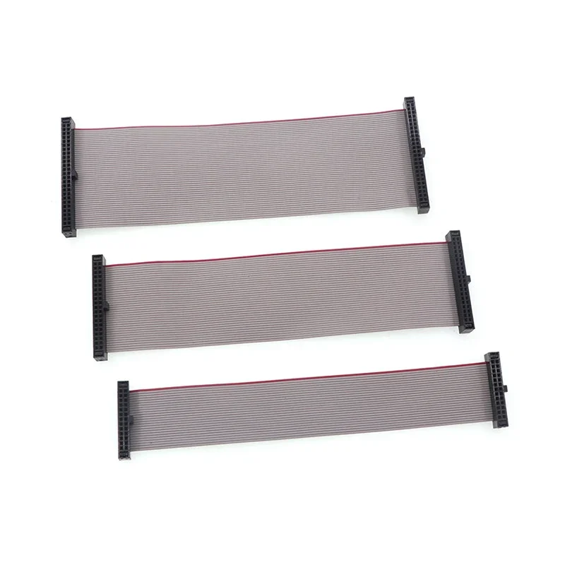 1 Pcs 1.27mm Flat Ribbon Cable Extension 6-64 Pin 10-60cm for ISP JTAG DAP AVR - IDC Cable