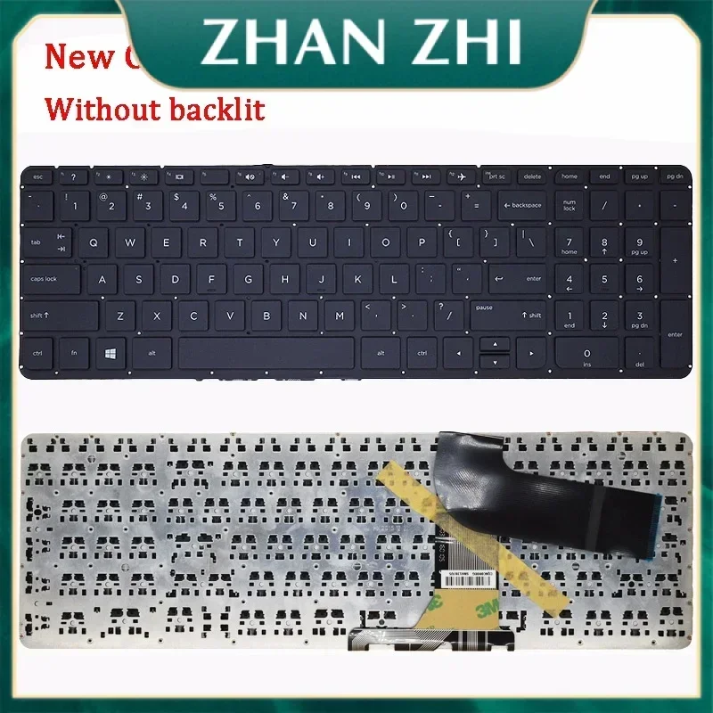 

Новая клавиатура для ноутбука HP 15-K 15-V 15-P032AX P074TX P075 P076 17-F 17-K 14-V TPN-Q140 TPN-Q141 TPN-Q143