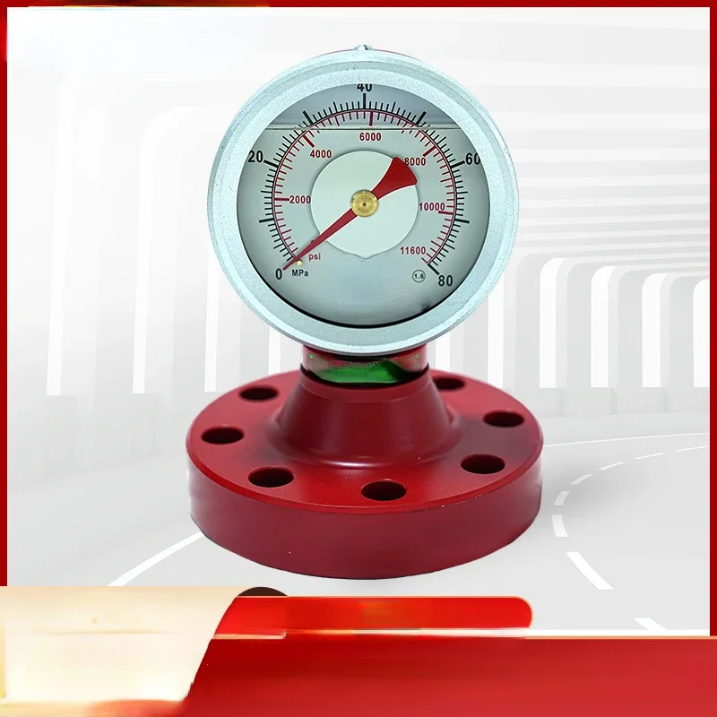 

Anti-rust mud hydraulic oil pressure gauge