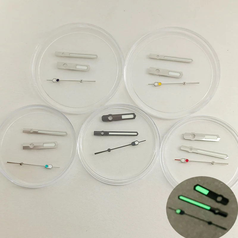 

Mod NH35 Hands C3 Green Luminous Hands Fits NH35 NH36 4R35 4R36 7S26 Mechanical Movement Men Watch Hands Accessories