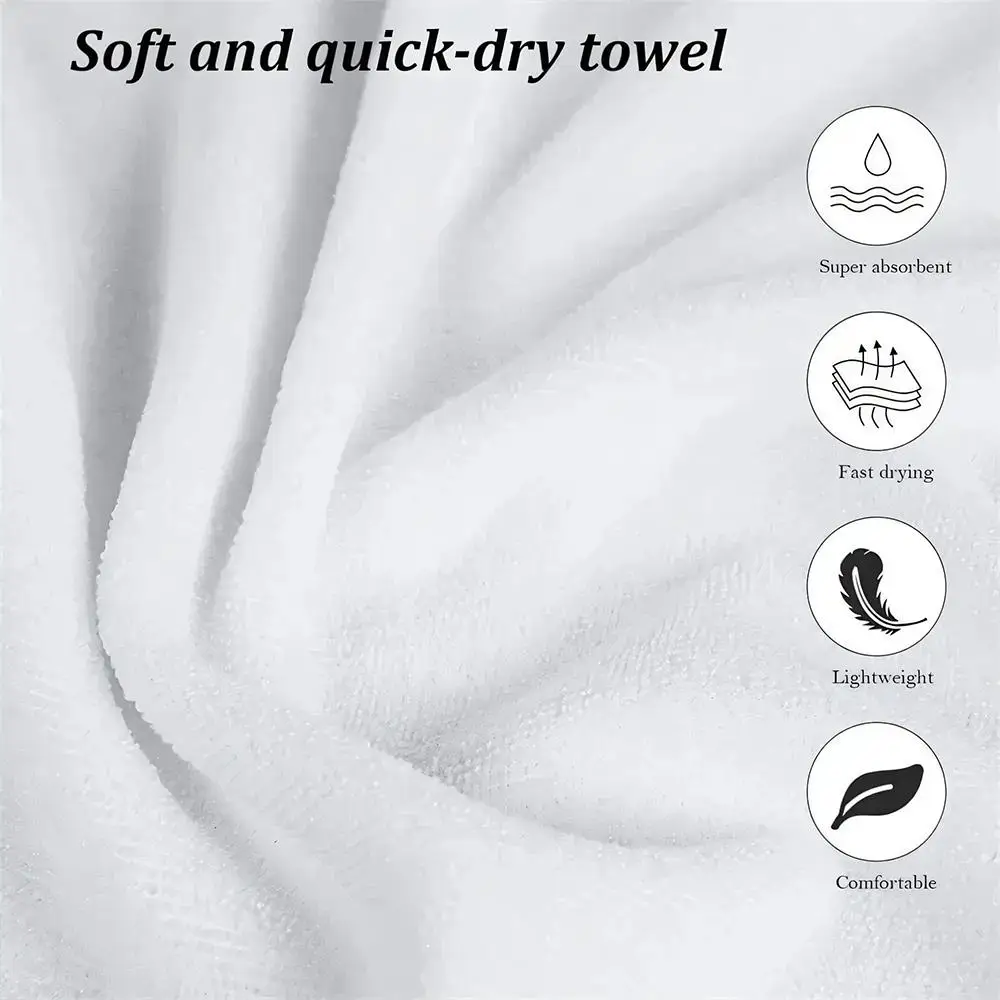 Brand AMIRI Towel Towel Soft Pool Gift For Travel Gym Shower Camping Quick Dry Sports Large Beach Towels view 5