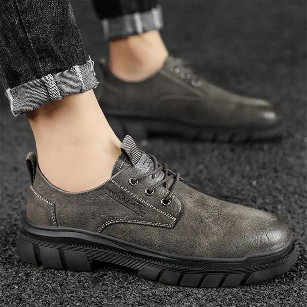 

Серые мужские ботинки на резиновой подошве, мужские теннисные туфли для гольфа, разноцветные кроссовки, спортивные кроссовки для специального использования, добро пожаловать, высокий уровень