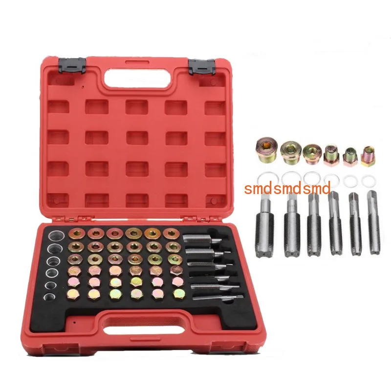 kit-de-reparation-de-filetages-pour-bouchon-de-vidange-d'huile-moteur-et-de-boite-de-vitesses-114-pieces-tsx-tool