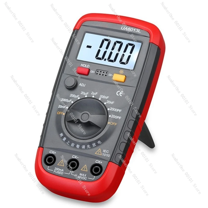 High capacitance meter, digital display, capacitance tester, maintenance, home appliance electrician, professional handheld