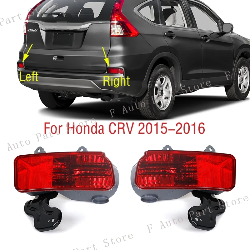 

Для Honda CRV CR-V 2015 2016 Автомобильный задний бампер стоп светильник согревающий сигнал отражатель лампа задсветильник свет без лампы