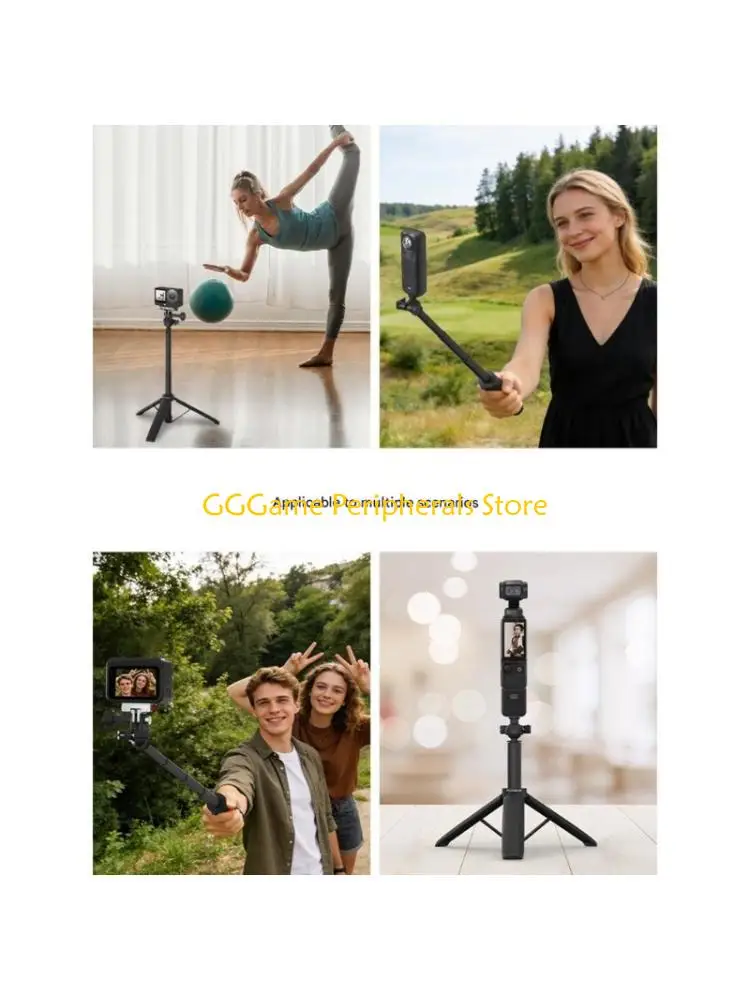 

U55B Practical Handheld Support Tripod 1/4 Screw Two Claws Mount For Video Recording