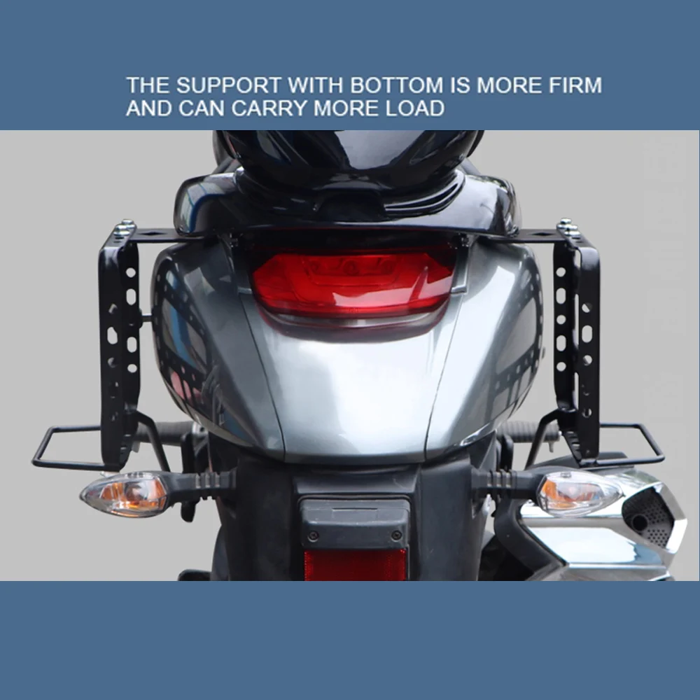 لسوزوكي انترودر 150/GL150 حافة ملفوفة حقيبة قماش قنب انترودر 155/155KR مقاوم للماء الإفراج السريع الجانب صندوق ملفوف #5