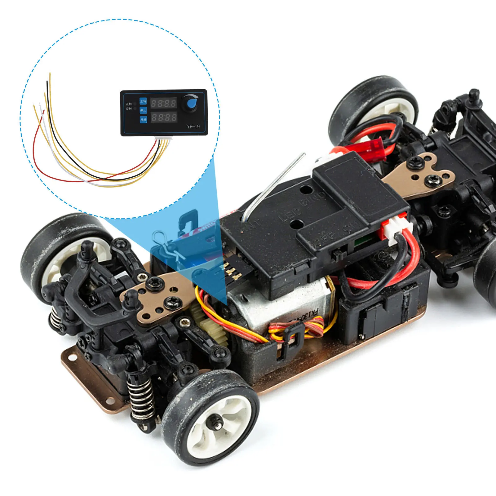

1Pcs Stepper Motor Controller Black Programmable Simple Control Machine Durable Efficient Low Loss Motor Driver Practical Use