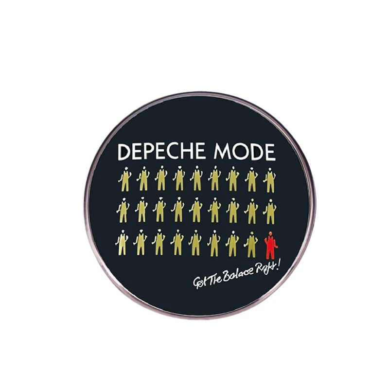 Weltweit klassische beliebte Band Logo Abzeichen Rap Rock Musik Pin Hoodie Rucksack dekorative Accessoires Chor Fan Geschenk – Detail 5