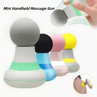 Electric Mini Handheld Massage Gun 6 Speed Vibration Fitness Massager Relieve Fatigue Personal Care Pain Relief Body Massager