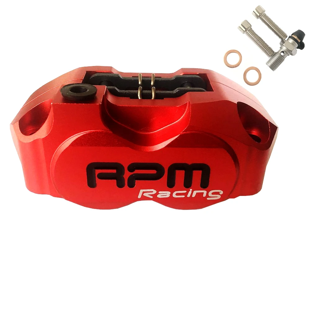 Adattatore/staffa per pinze freno RPM per moto + disco freno da 220mm per sistema frenante a forcella piatta posteriore per Scooter Yamaha Honda