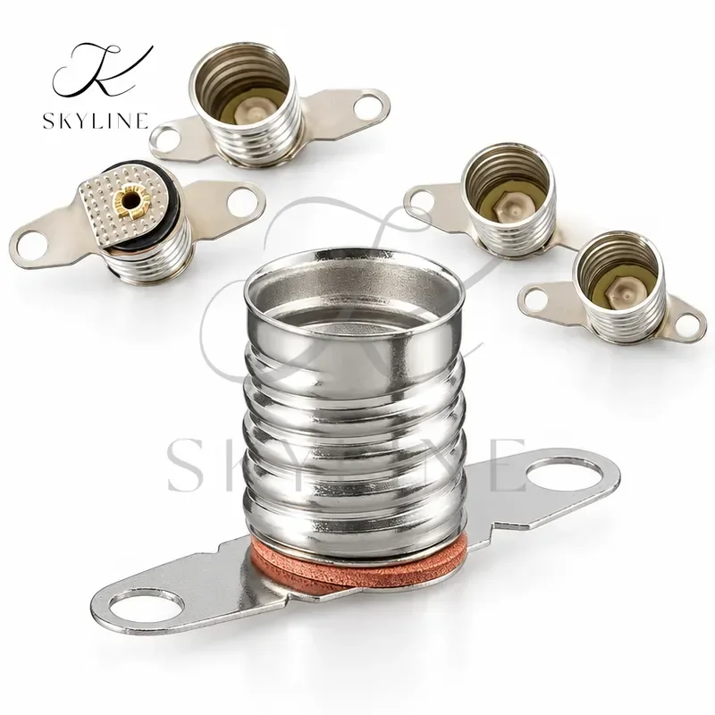For E10 Lamp Holder Base Socket Solder Tail Lampholder Long Leg LED Bulbs Light Base Socket Circuit Electrical Test