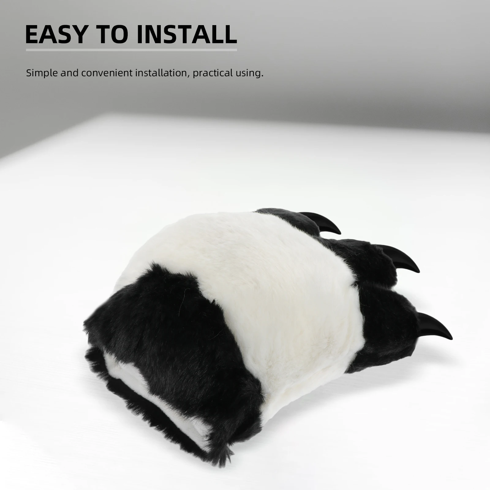 8 個のファースーツ足爪キット取り外し可能な爪チップ DIY コスチュームアクセサリーハロウィンコンベンションロールプレイファッションアート用