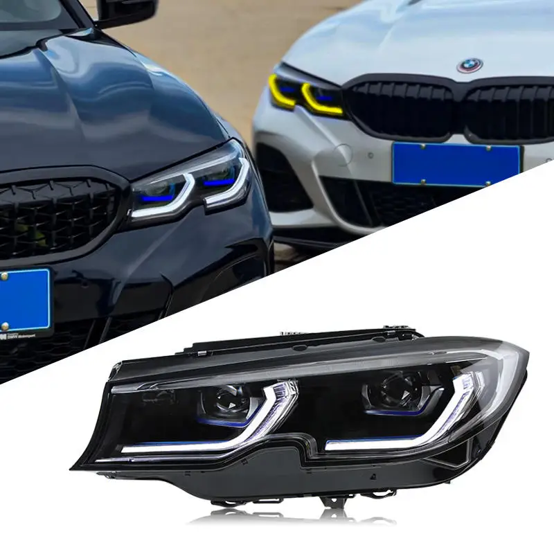 Car Lights for G20 Headlight Projector Lens 2019-2021 G80 330i Signal Head Lamp LED Headlights Drl Automotive Accessories