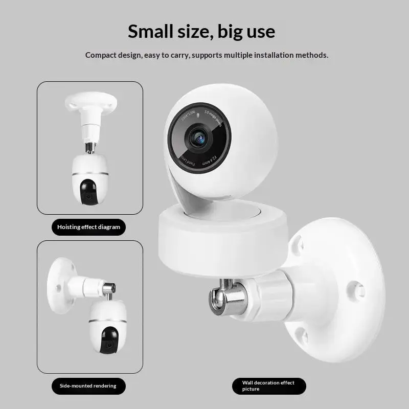 Security Camera Universal Mounting Bracket Adjustable Indoor/Outdoor Security Wall Bracket, Arlo Pro Cam For Wifi Camera