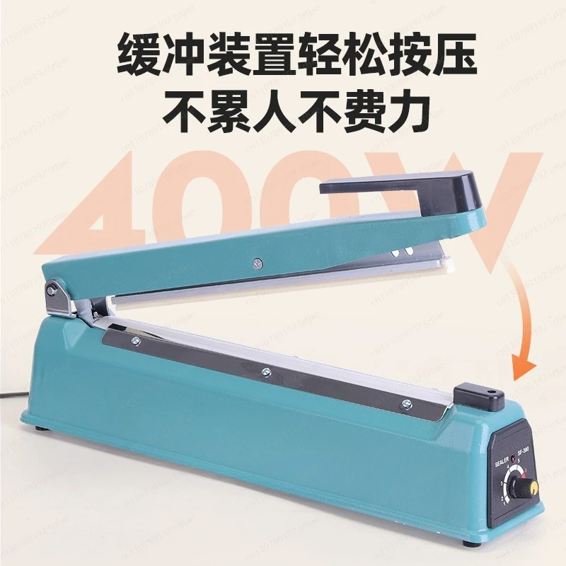 Tea Bag Sealing and Cutting Machine with Heat Shrink Bags, Household Film Sealer and Cutter