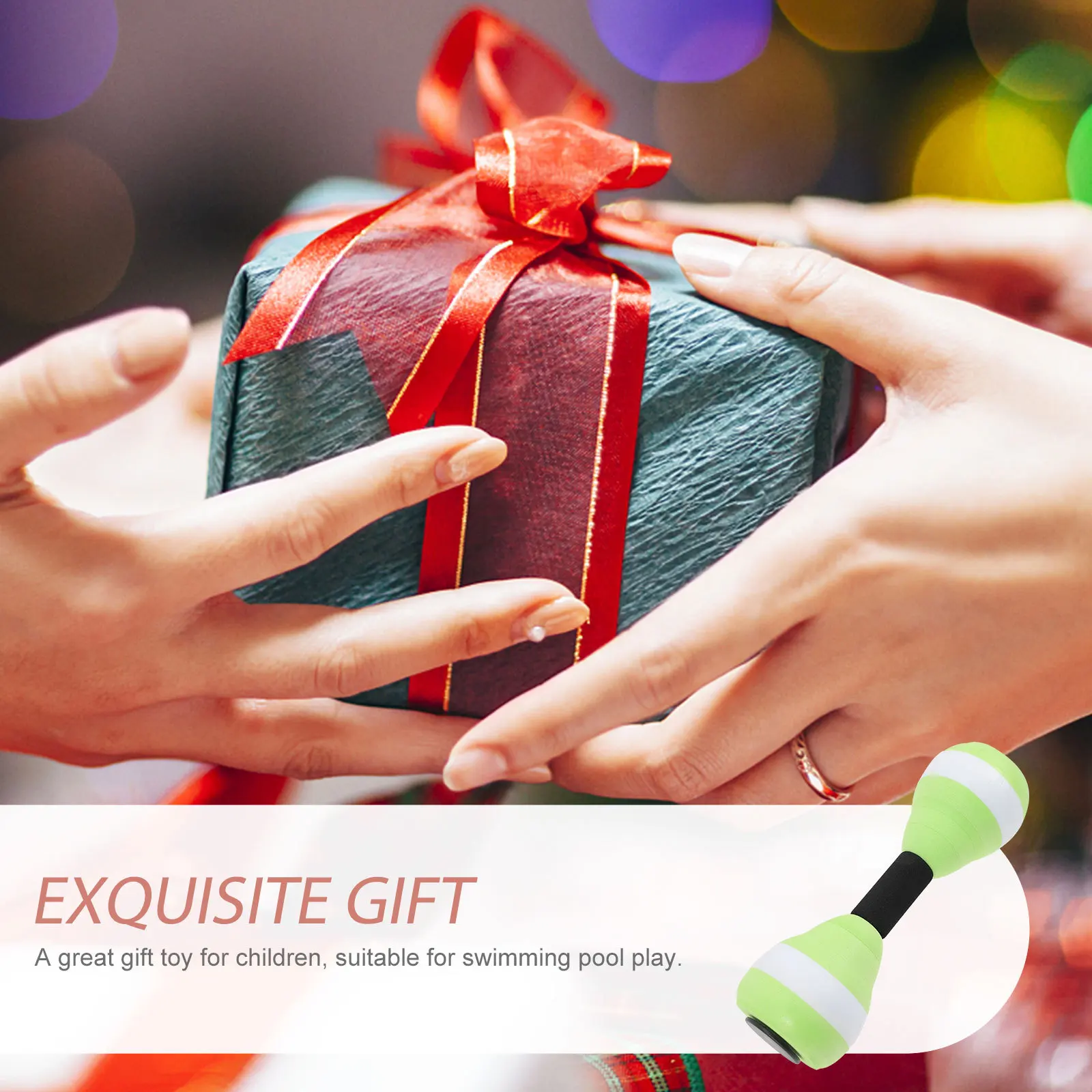 

Aquatic Fitness Equipment EVA Dumbbells Water Weight Adults Pool Exercise Weights