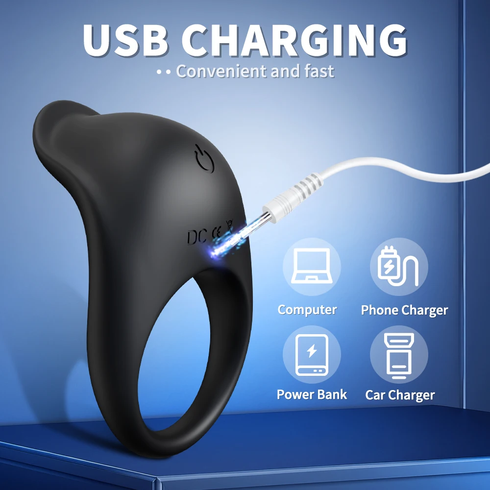 APP التحكم تهتز خاتم الديك للرجال الذكور القذف تأخير القضيب الدائري G بقعة البظر البظر محفز لعبة الجنس للأزواج 18