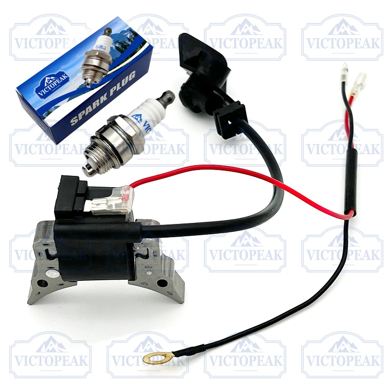 BG328 Ignition Coil Spark Plug For 328 Brush Cutter Grass Trimmer Weed Eater Spark Module Replacement Parts Accessories