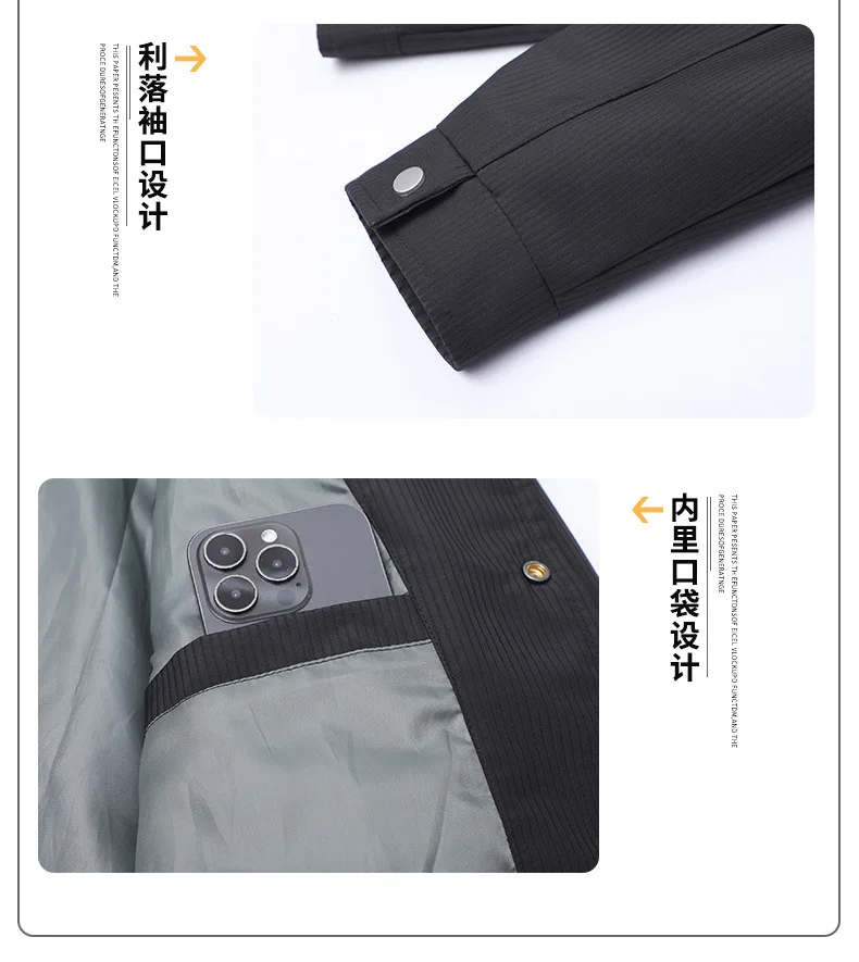 M-8XL New Loose Fashion Denim Bomber with Stand Collar Workwear Casual Upper Clothes Men's  Spring and Autumn Jacket