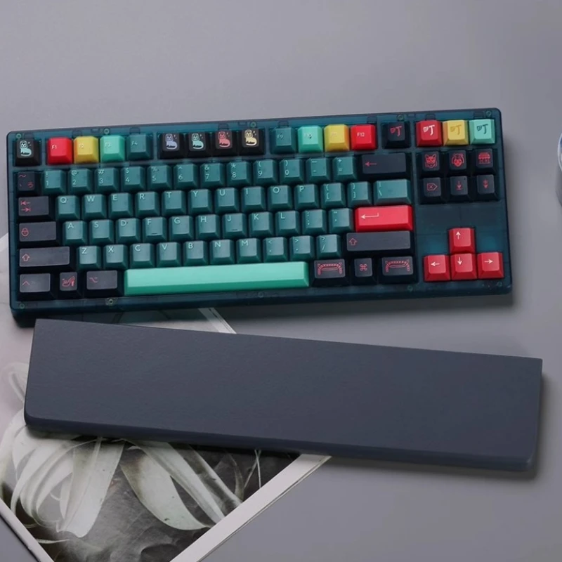 ECHOME Marble Palm Stress Mechaniczna klawiatura Kwarcowa podpórka pod nadgarstek Niestandardowa żywica Biurowa osłona nadgarstka Akcesoria do gier Wsparcie dłoni — zdjęcie produktu 4